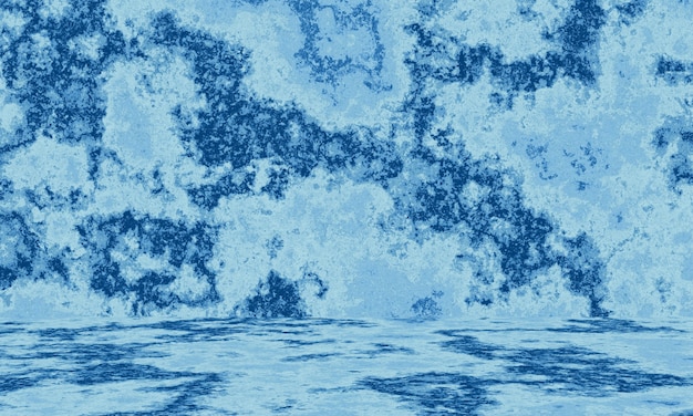 Photo blue cement  background
