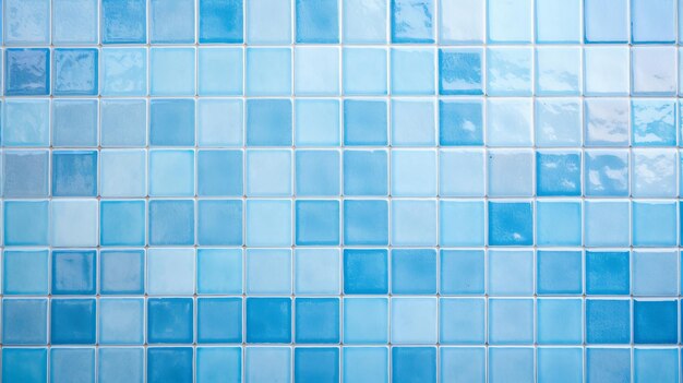 Photo blue ceramic tile wall or floor background design wallpaper copyspace