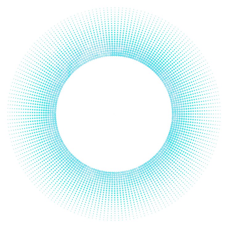Photo blue circle frame png transparent background