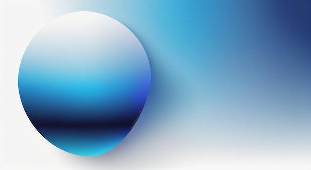 a blue circle with a white background and a blue circle in the middle