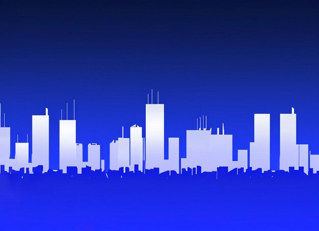 blue city wallpaper background