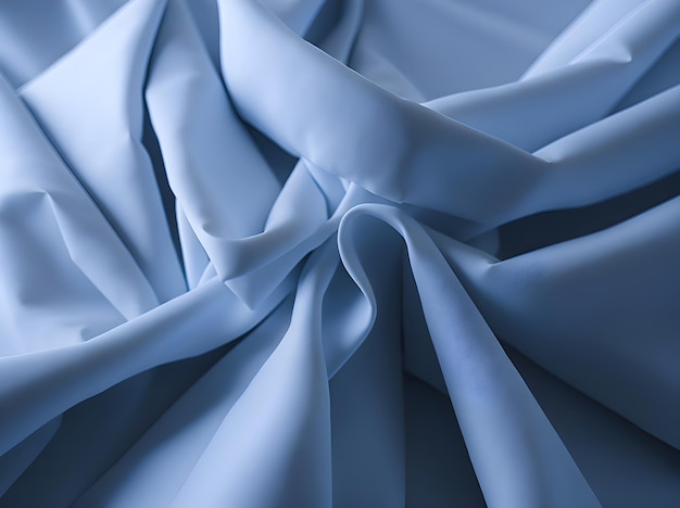 A blue cloth with the word blue on it