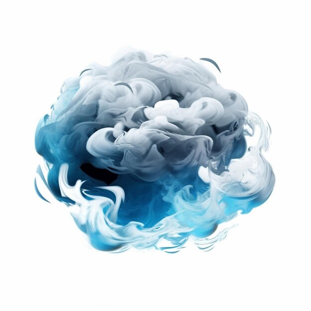 Photo blue cloud illustration