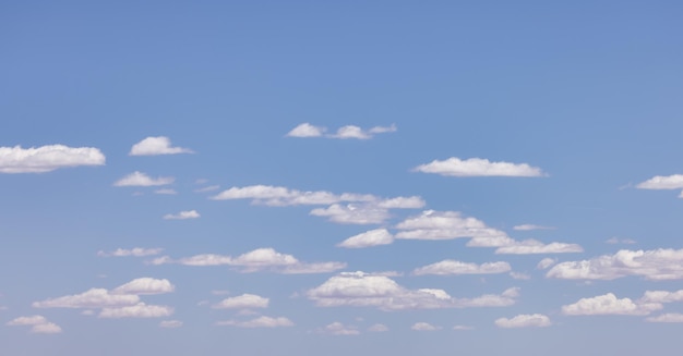 Blue cloudy sky over the desert of arizona united states of america