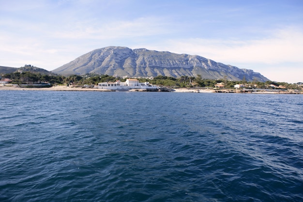 Blue coast and the mountain