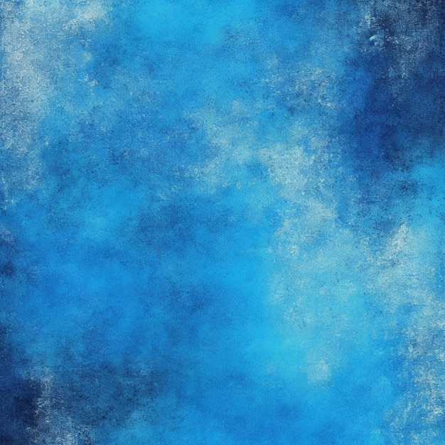 Blue color abstract grunge background generated ai