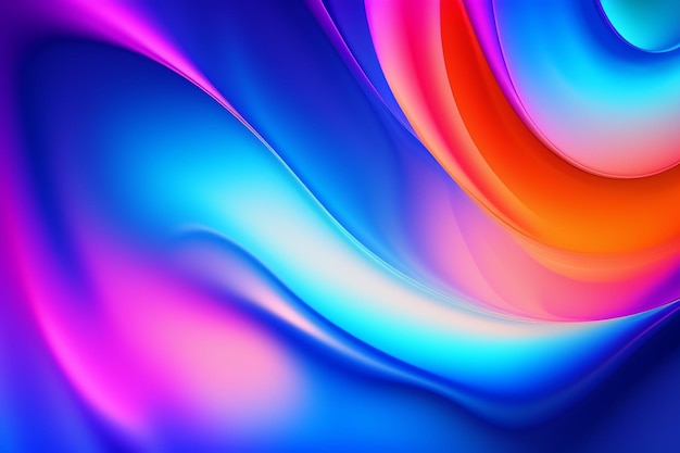 Blue color gradient abstract background