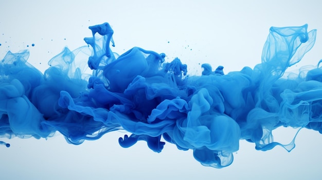 Photo blue color splash background