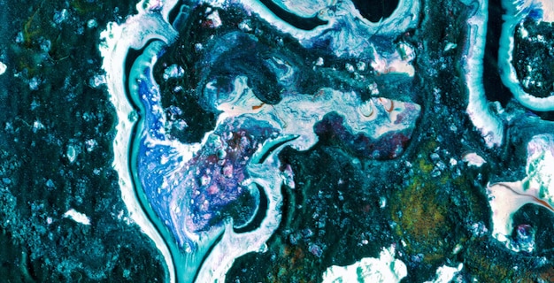 青い 抽象的な 液体の背景