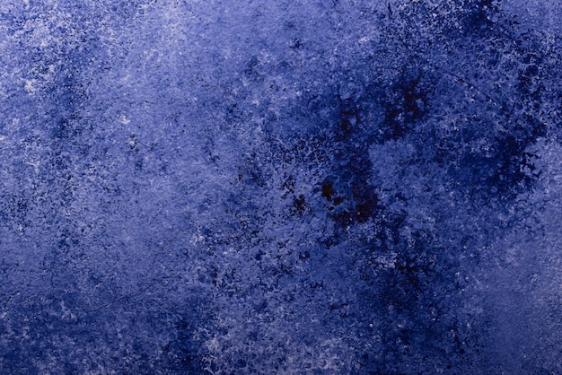 Blue concrete abstract painted background