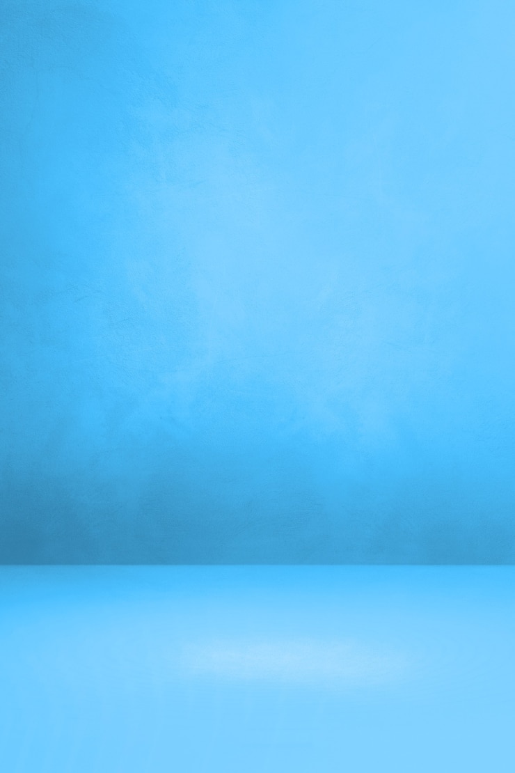 Photo blue concrete interior