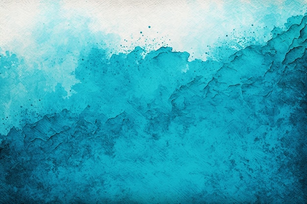 Blue cosmic watercolor splash abstract background