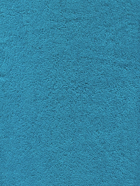 Текстура синего хлопкового банного полотенца