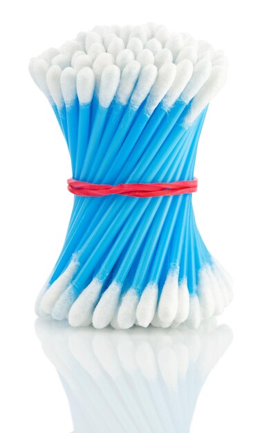 Blue Cotton swabs