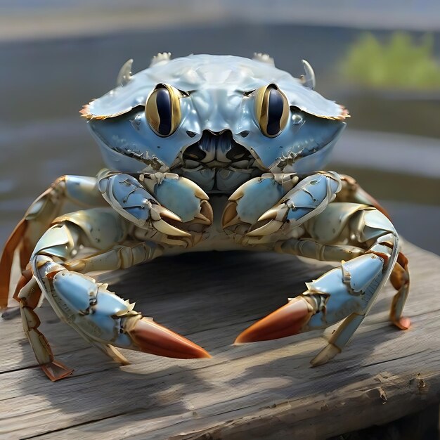 Photo blue crab conservation research institute ai