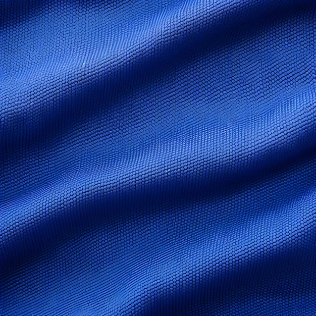 Blue crumpled fabric as a background