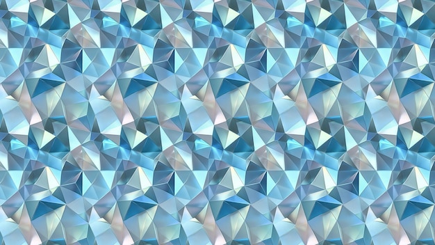 blue crystal background