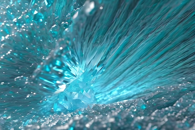Синий кристаллический минеральный камень Драгоценные камни Минеральные кристаллы в естественной среде Текстура драгоценных природных камней