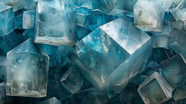 the blue crystals are made by the company