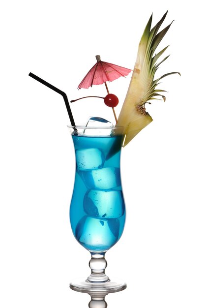 Foto cocktail blue curacao