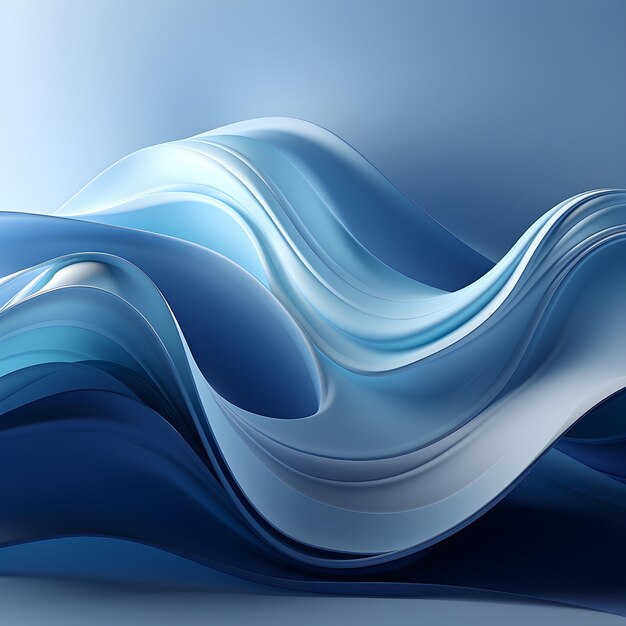 Blue curve background