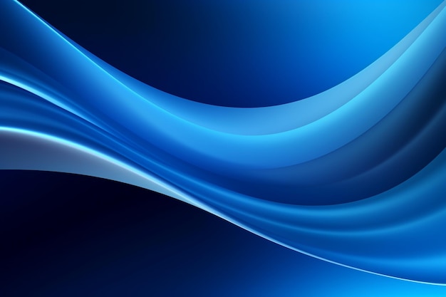 Blue curve background