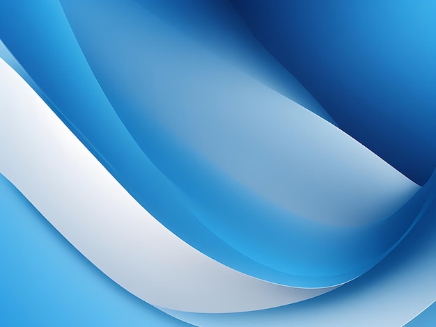 blue curve background