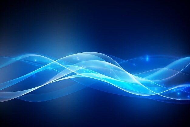 Blue curve patterned background