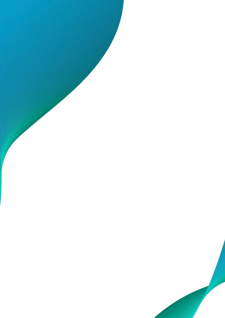 Photo blue curved frame transparent background png