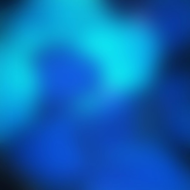Blue cyan abstract blurred background digital art