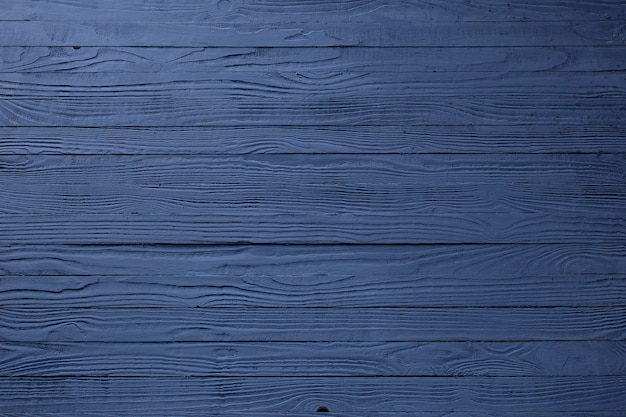 Blue dark painted wooden board