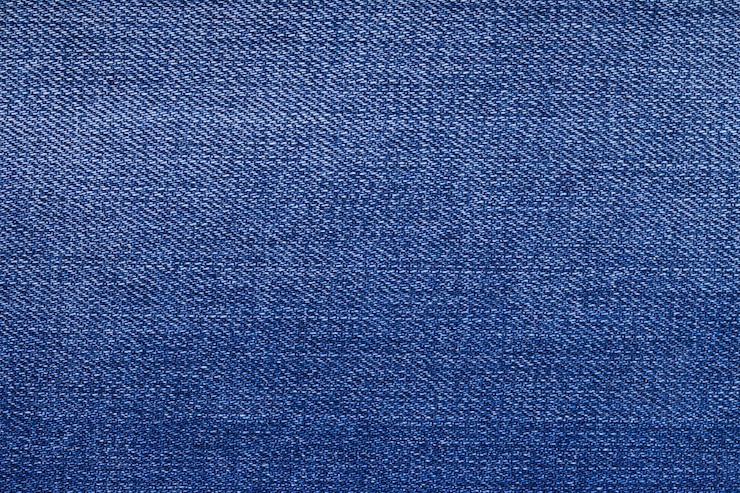Photo blue  denim background