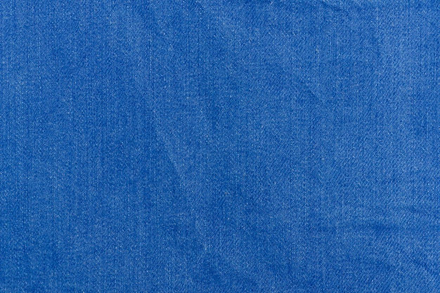 Blue denim texture. Close up