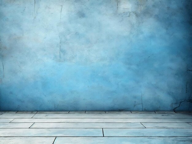 Blue designed grunge concrete texture vintage background HD Wallpaper