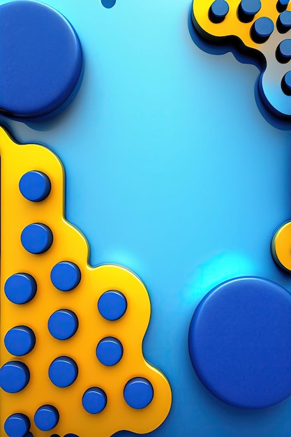 Blue dots background