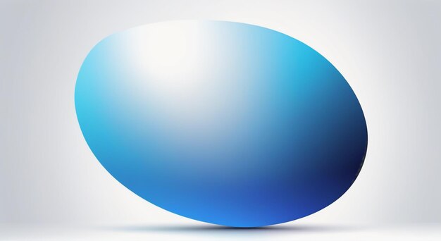 a blue egg with a blue background and a blue circle