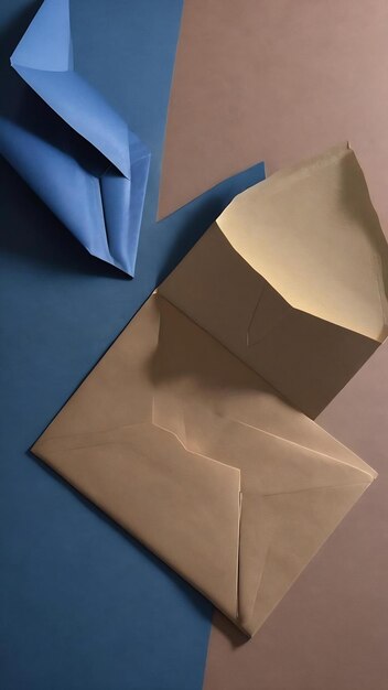 Blue envelope