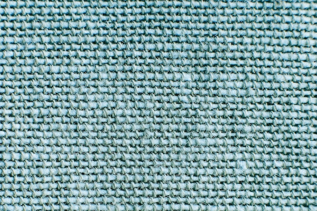 Blue fabric background  close