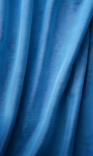 Photo blue fabric background cloth texture