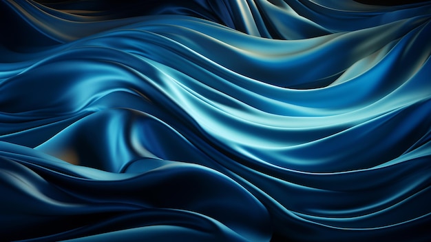 blue fabric background HD 8K wallpaper Stock Photographic Image