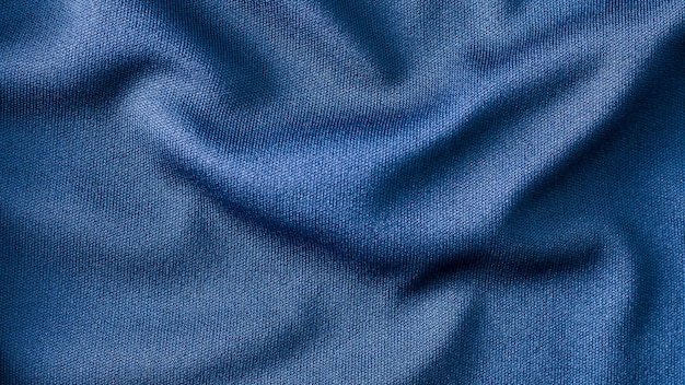 Blue fabric cloth background texture