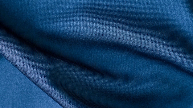 Blue fabric cloth background texture