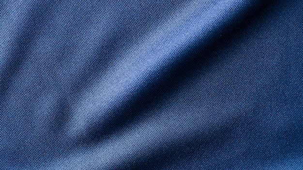 Blue fabric cloth background texture