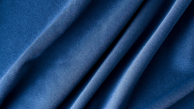 Blue fabric cloth background texture