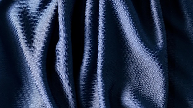 Blue fabric cloth background texture