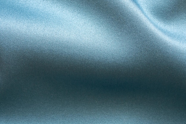 Blue fabric texture background close up