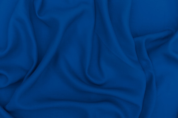 Blue fabric texture background