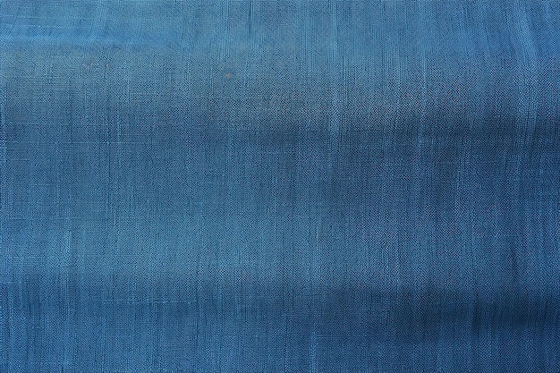 Blue fabric texture closeup