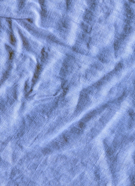 Blue fabric texture Fabric with natural texture Blue canvas texture