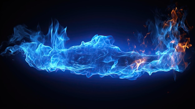 blue fire elemental